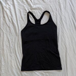 Lululemon Black Racerback Tank Top - Classic Women's Layering Tank